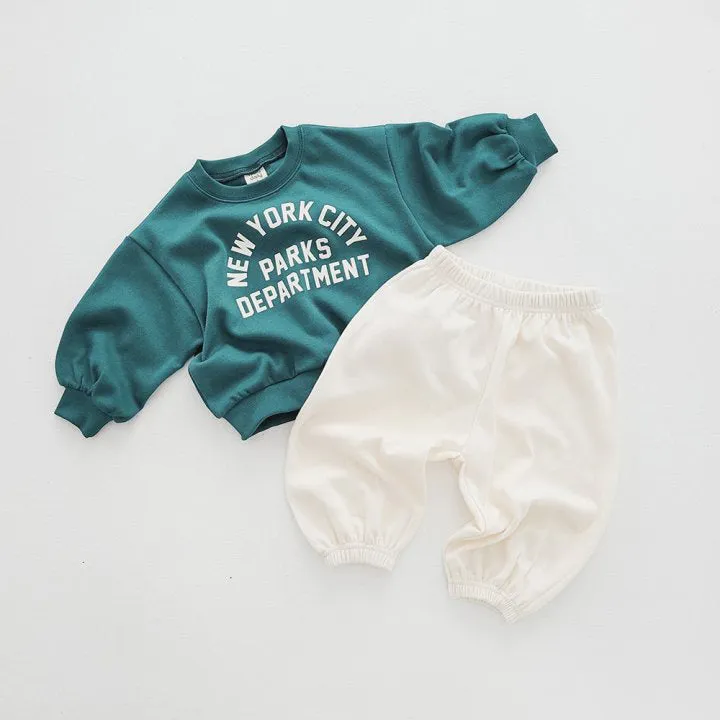 2 Pieces Set Baby Kid Girls Boys Letters Hoodies Sweatshirts And Solid Color Pants Wholesale 231130330