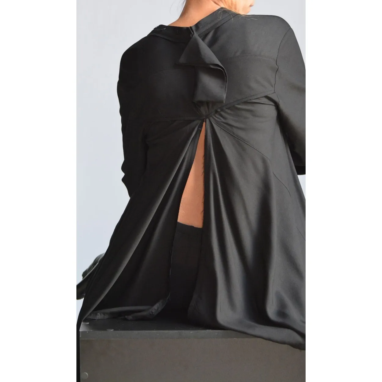 Aakasha  |Casual Style Long Sleeves Plain Handmade Elegant Style