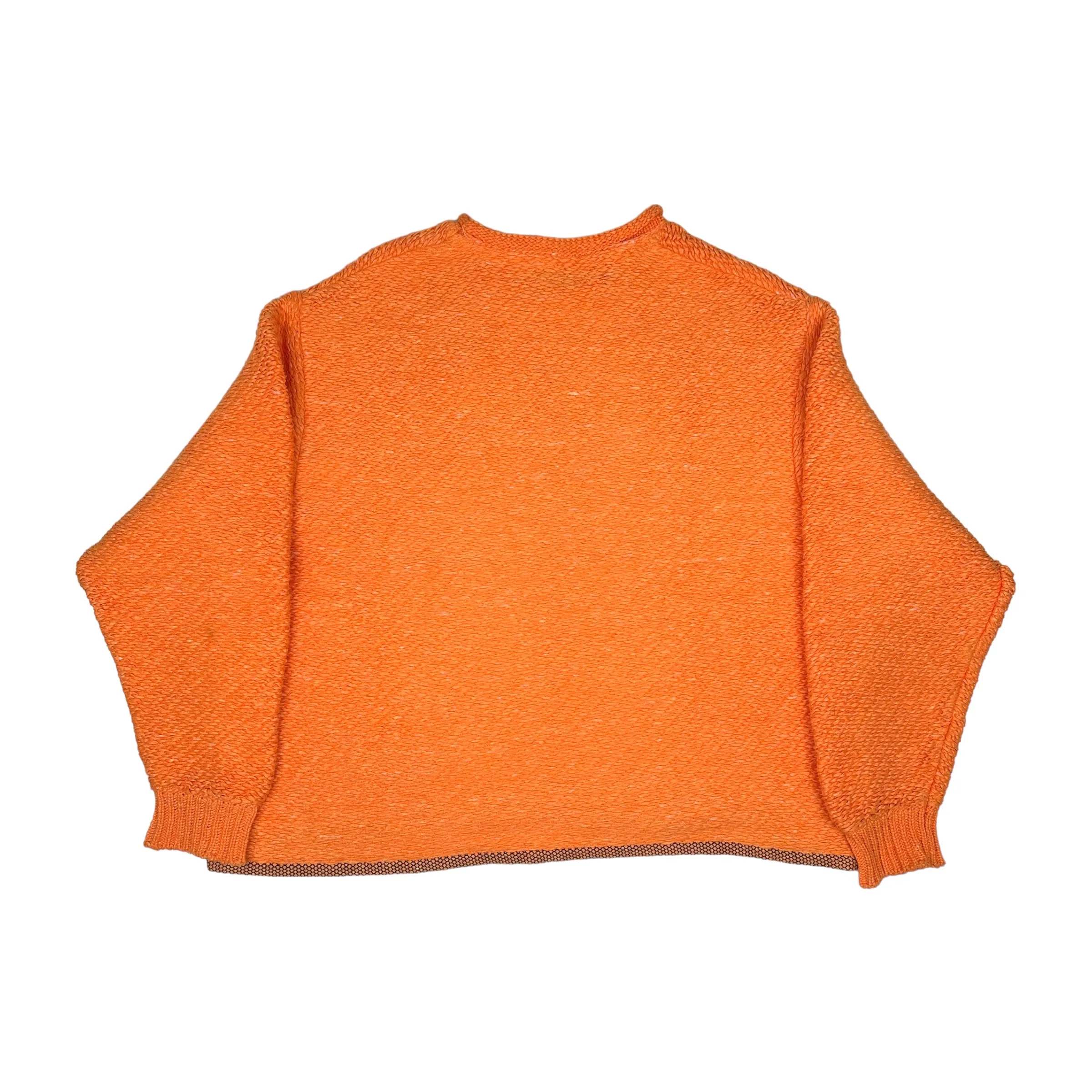 ACNE STUDIOS KROPP CREWNECK (MISSING DRAWSTRING) - ORANGE