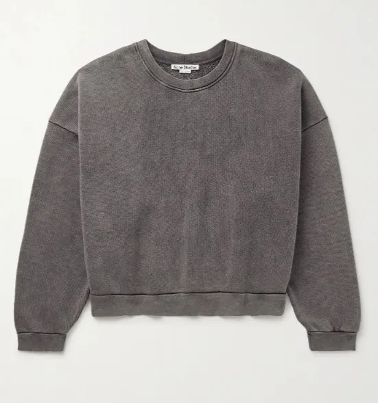 Acne Studios  |Pullovers Street Style Long Sleeves Plain Cotton Logo