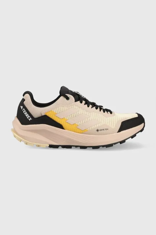 adidas TERREX shoes TRAILRIDER men's beige color