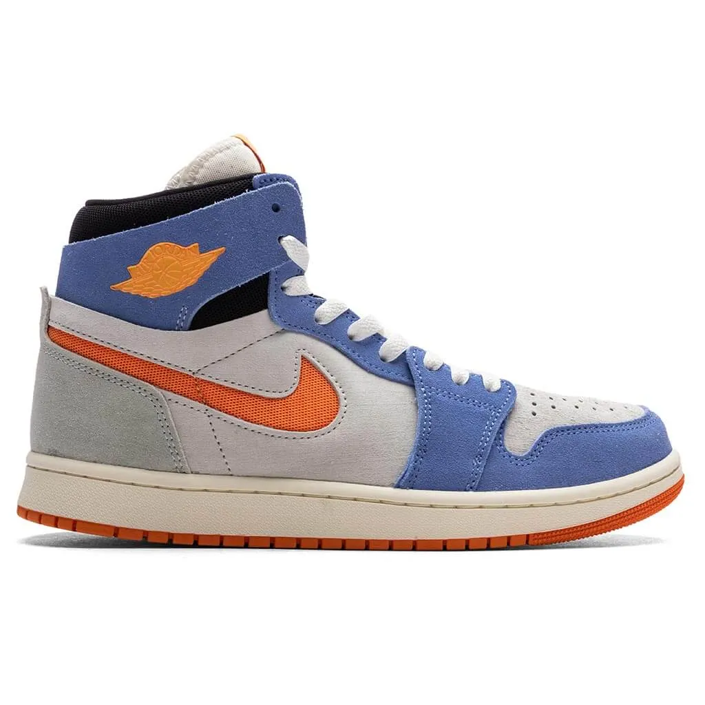 Air Jordan 1 Zoom CMFT 2 - Sail/Alpha Orange/Royal Pulse