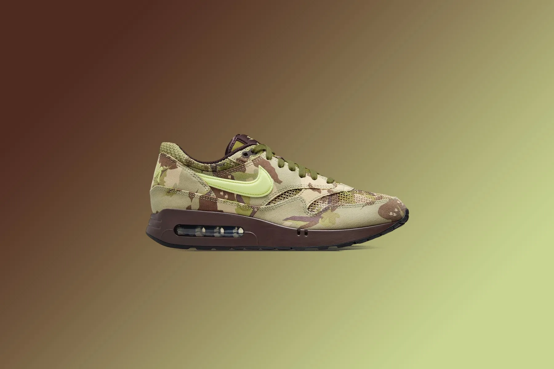 Air Max 1 '86 OG 'Camo' - Earth/Light Lemon Twist/Oil Green/Black