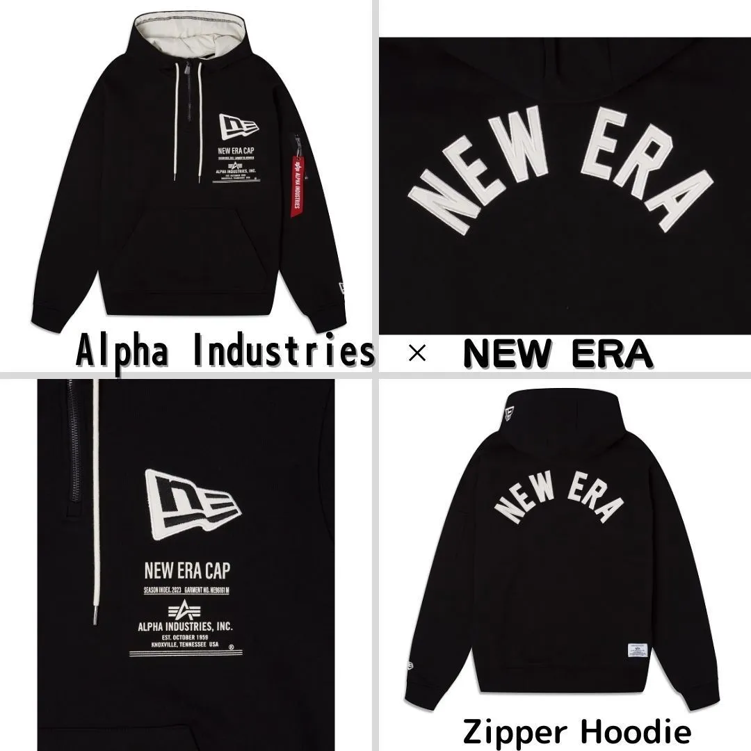 ALPHA INDUSTRIES  |Pullovers Unisex Street Style Collaboration Long Sleeves