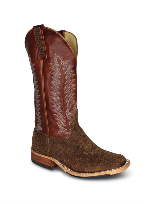 Anderson Bean Mens Tanager Explosion Tan Hungry Hippo Boots