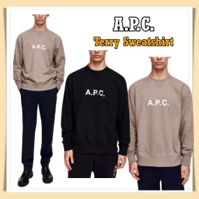 A.P.C.  |Street Style Long Sleeves Long Sleeve T-shirt Logo Designers