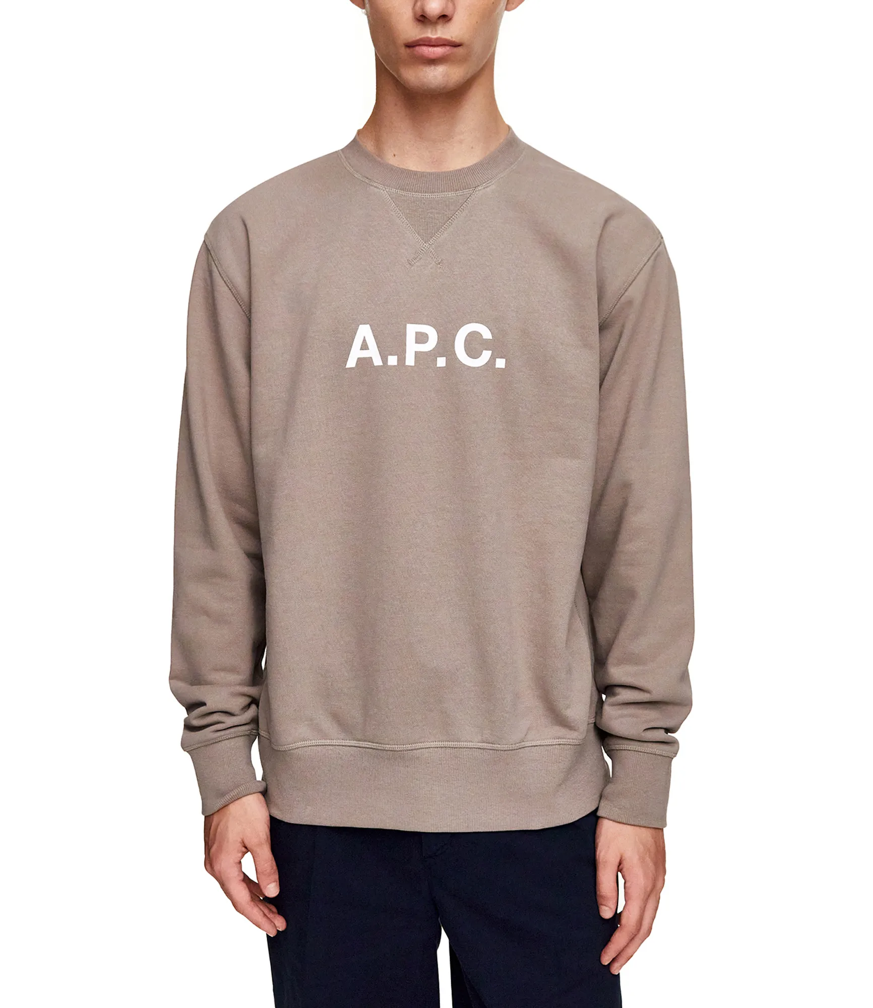 A.P.C.  |Street Style Long Sleeves Long Sleeve T-shirt Logo Designers