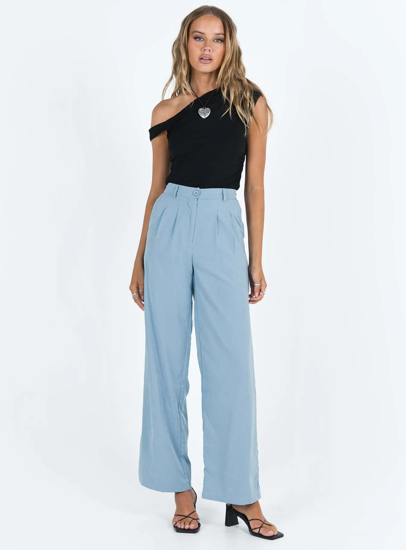 Archer Pants Dusty Blue