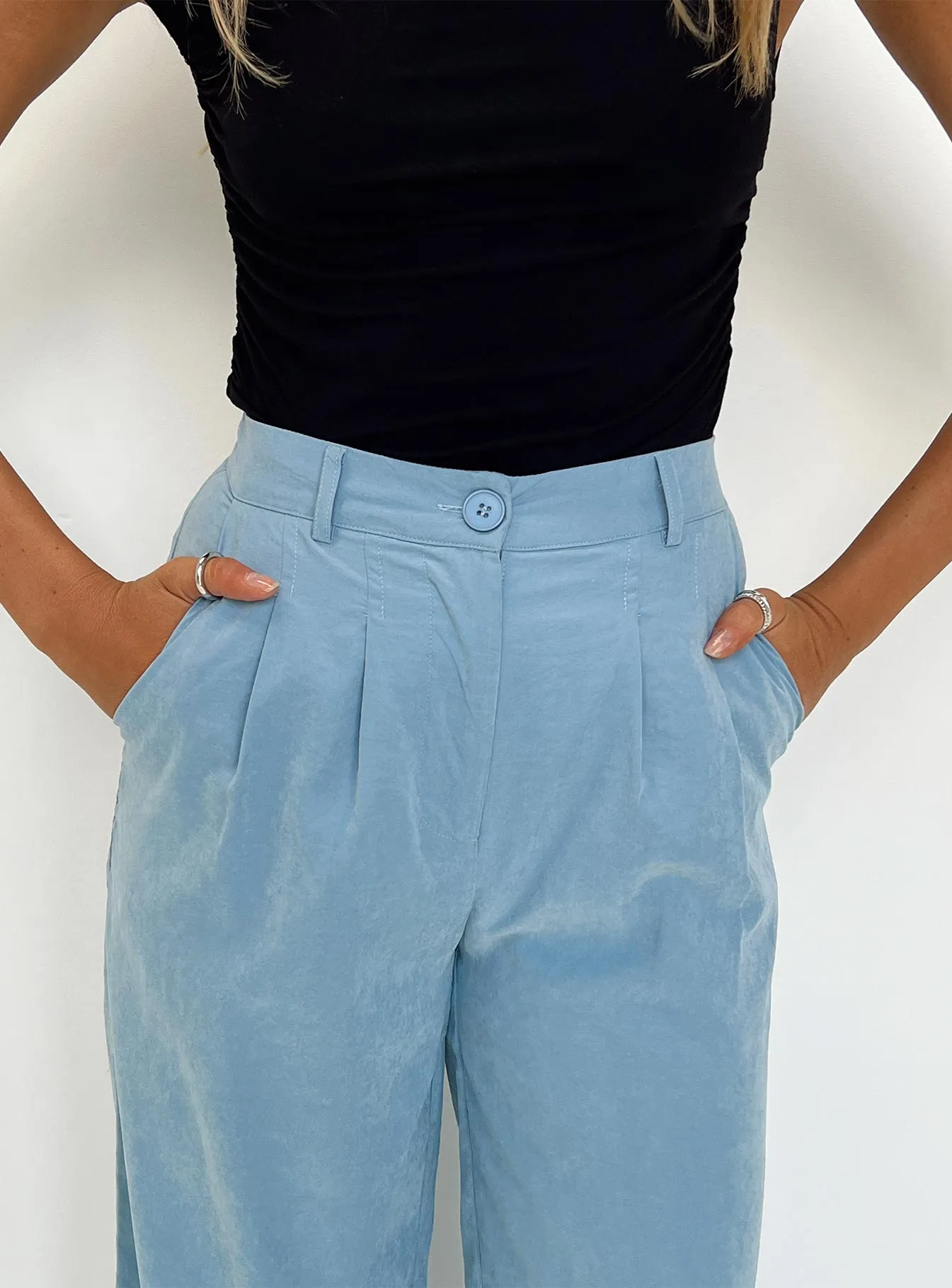 Archer Pants Dusty Blue