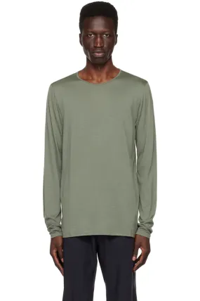 ARC'TERYX  |Crew Neck Wool Nylon Blended Fabrics Long Sleeves