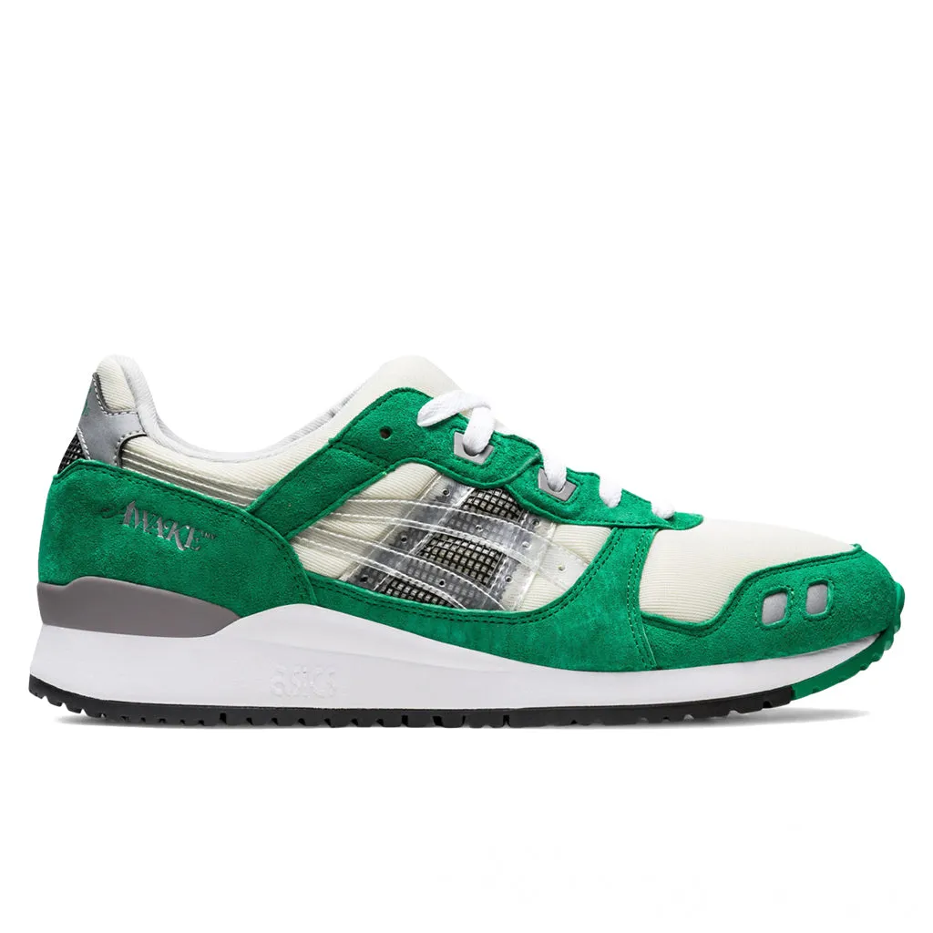 Asics x Awake NY Gel-Lyte III OG - Baby Breath/Green Tambourine