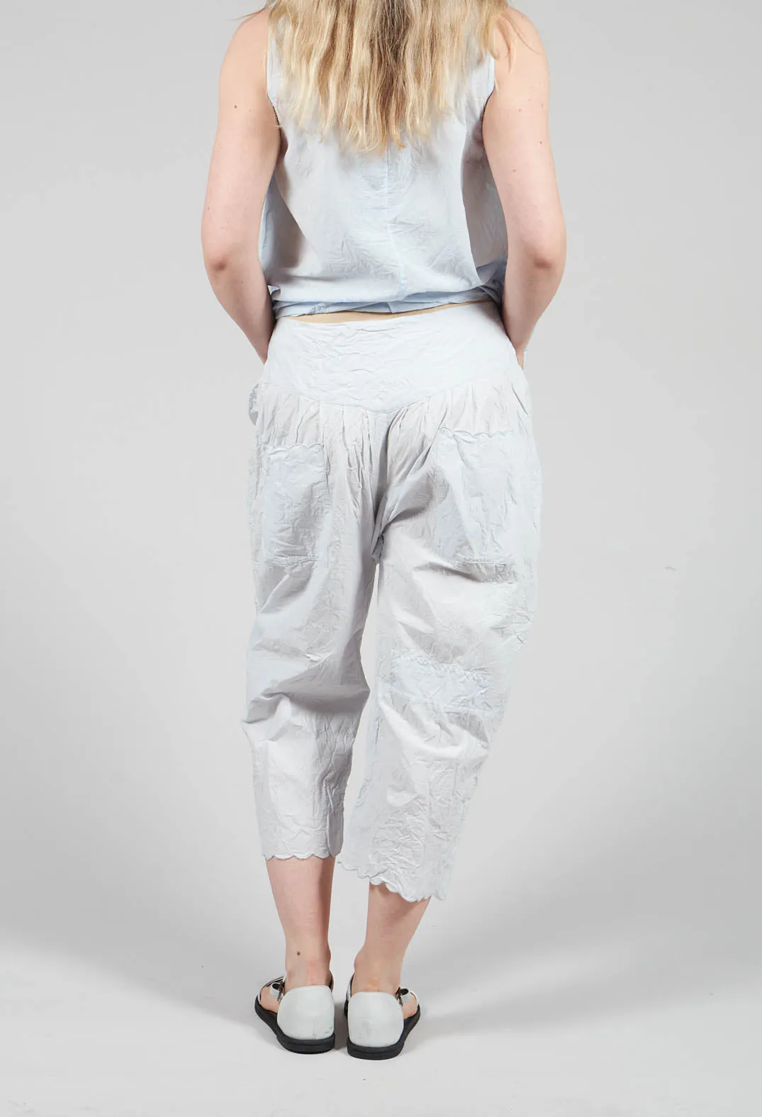 Asta Trousers in Ice Blue