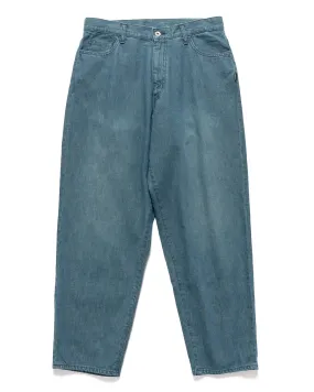 Baggysilhouette Denim Pants Blue