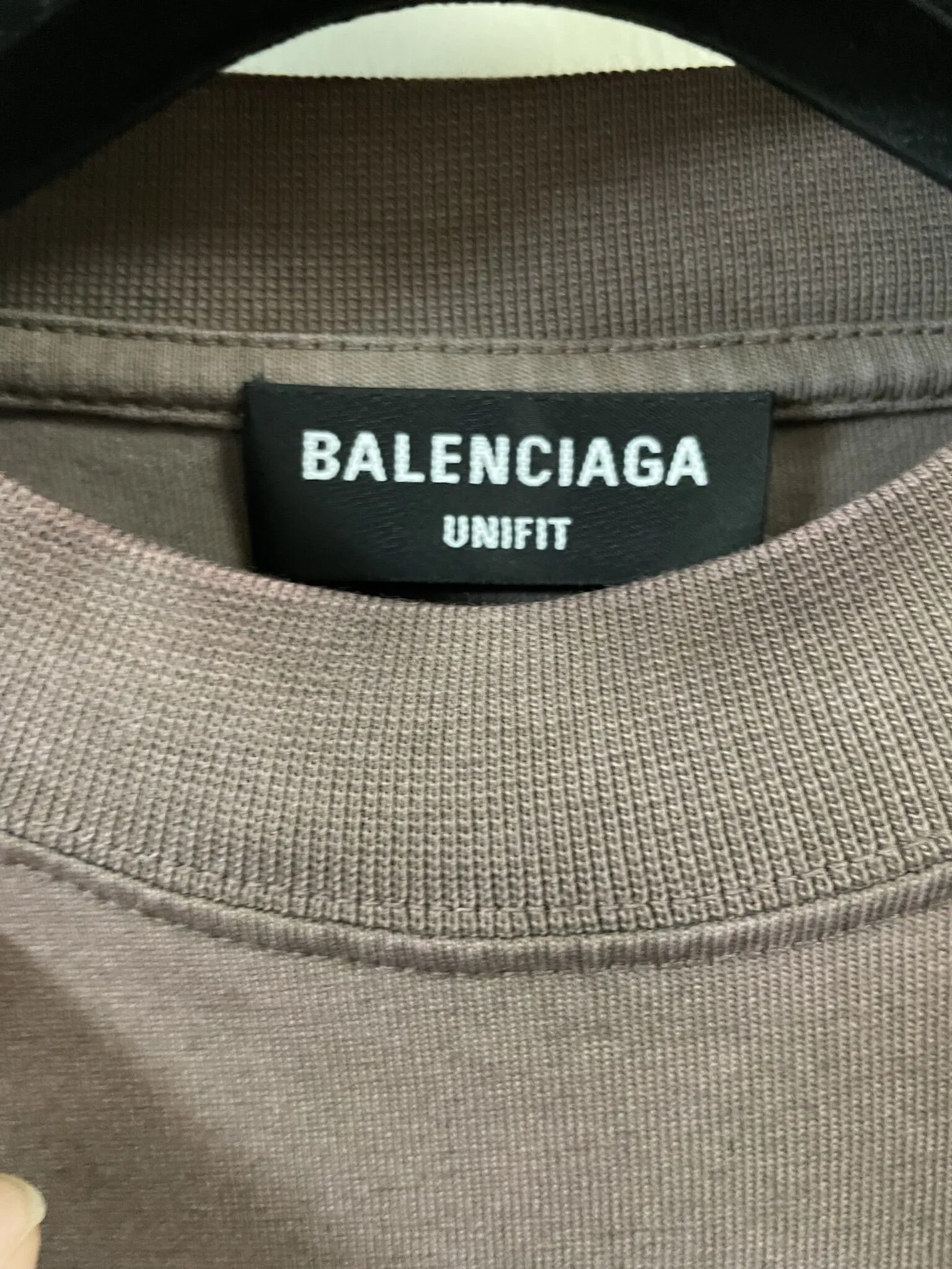 BALENCIAGA  |Crew Neck Pullovers Unisex Street Style Cotton Luxury