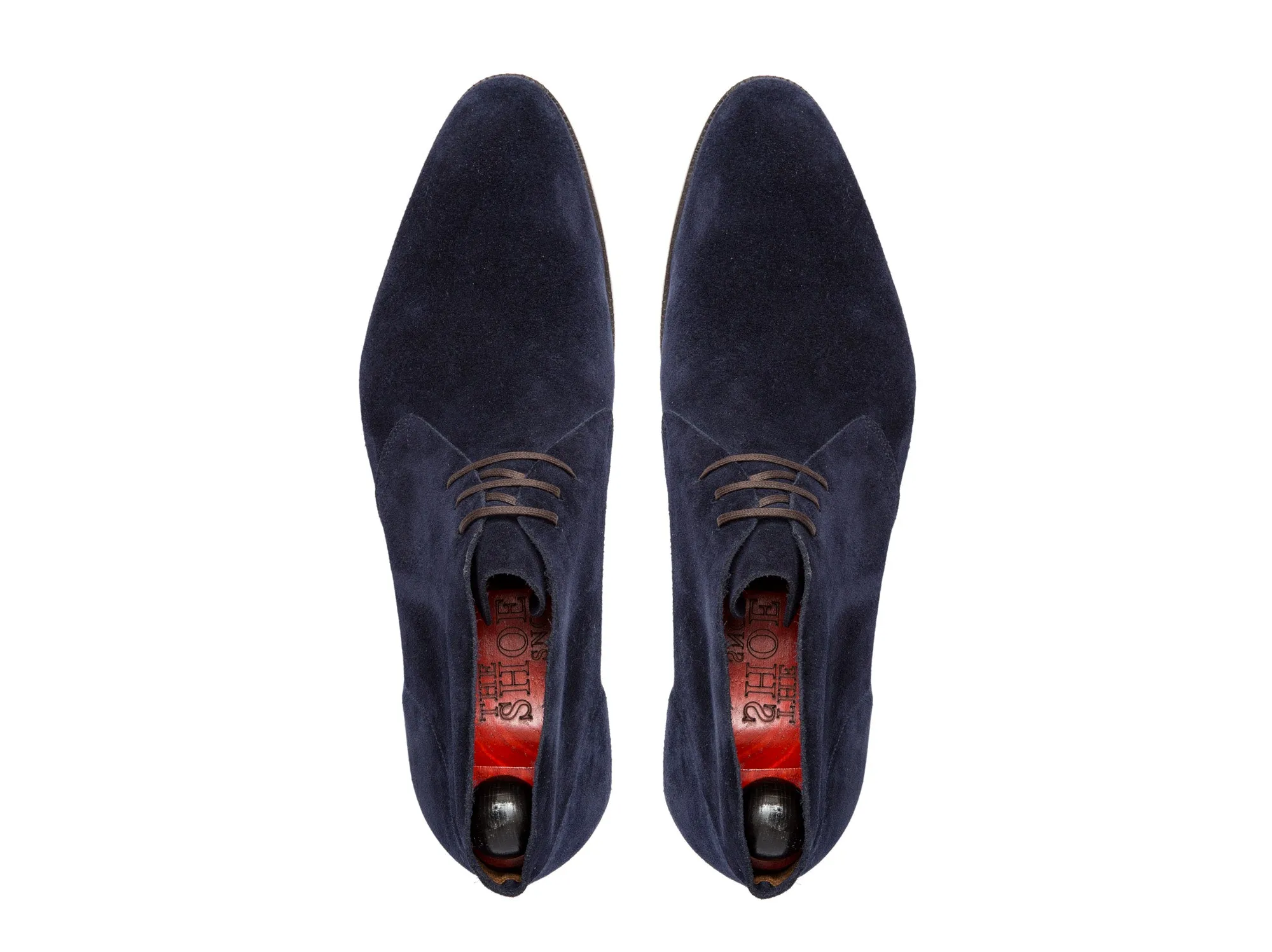 Ballard - MTO - Dark Blue Suede - NGT Last - Single Leather Sole