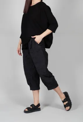 Bianco G Trousers In Nero