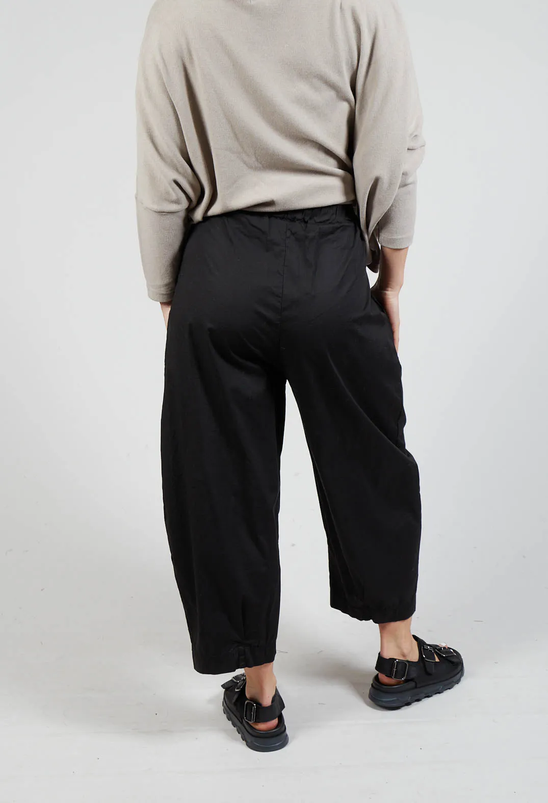 Bianco P Trousers In Nero