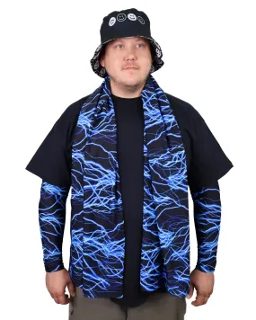 Blue Surge UV Rave Pashmina