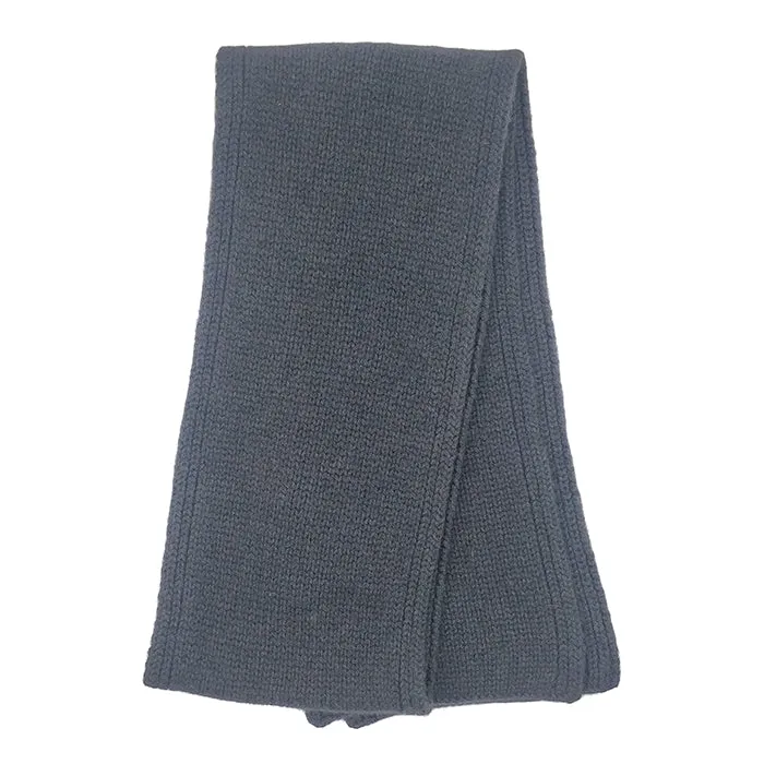 Bonpoint Child Cashmere Scarf Thunder Grey