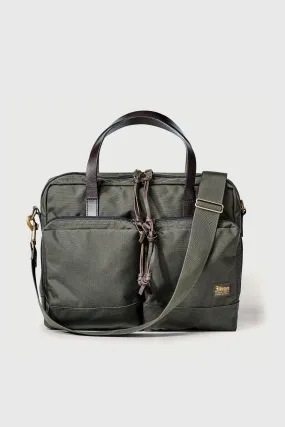 Briefcase Dryden in Nylon 1000D Cordura Verde Militare