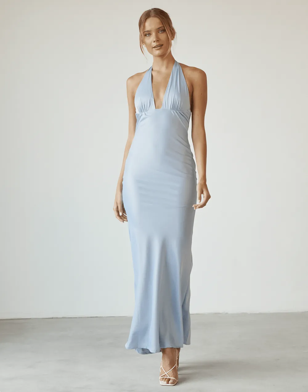 Brooklyn Maxi Dress (Blue)