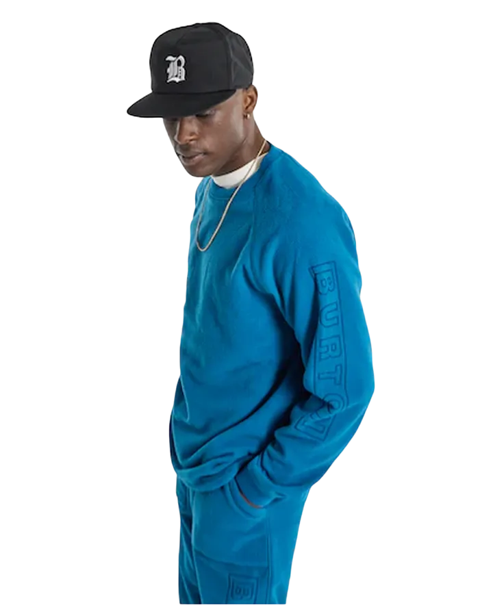 Burton Westmate Crewneck Fleece - Lyons Blue - 2023