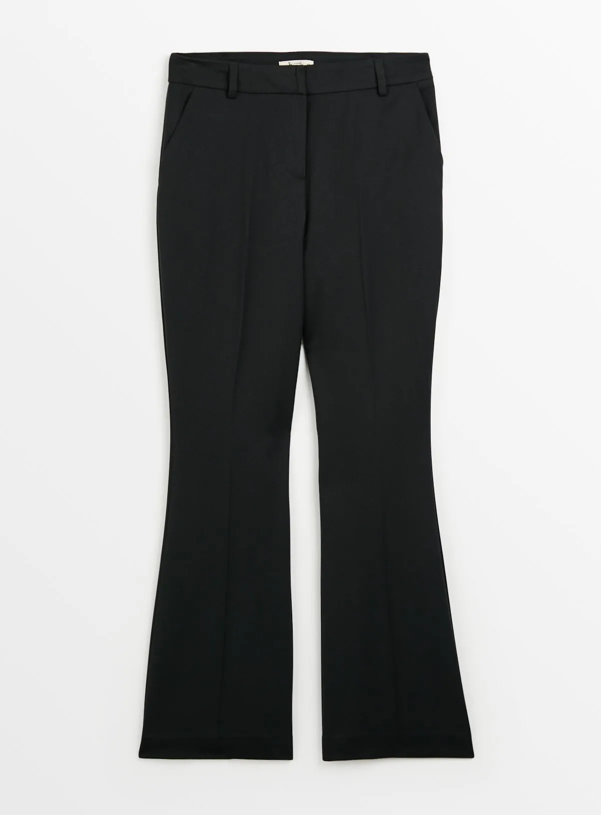 Buy Black Kick Flare Trousers 12L | Trousers | Tu