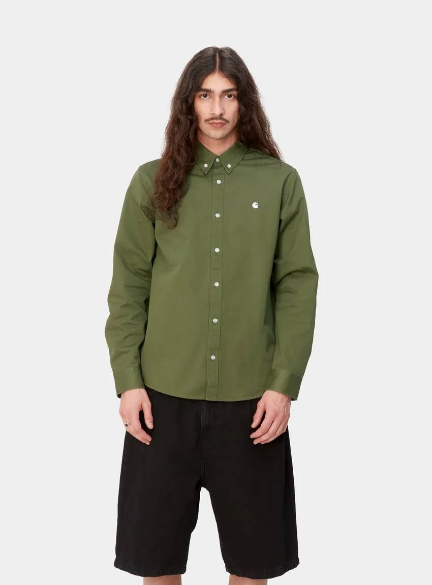 Carhartt L/S Madison Shirt Dundee Green