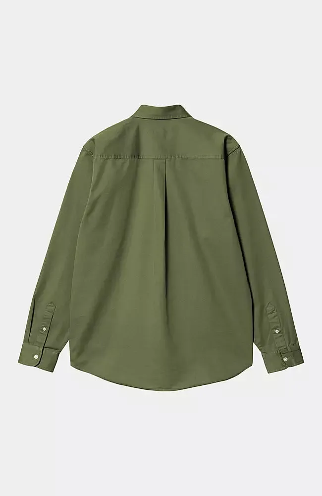 Carhartt L/S Madison Shirt Dundee Green