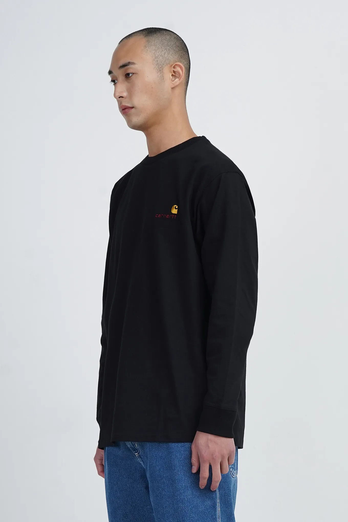 Carhartt  |Unisex Street Style Long Sleeves Long Sleeve T-shirt Logo