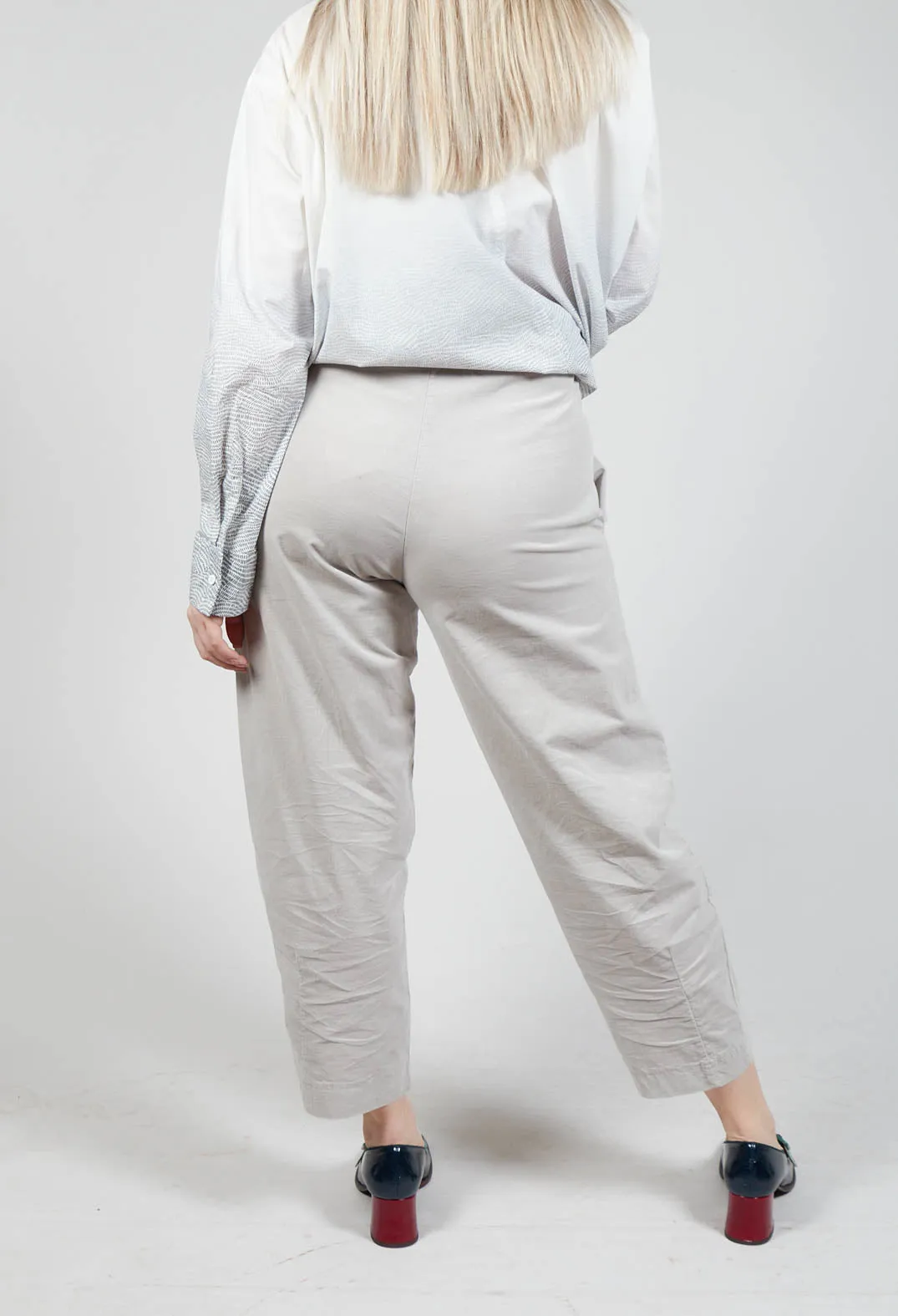 Cervo V Trousers in Pietra