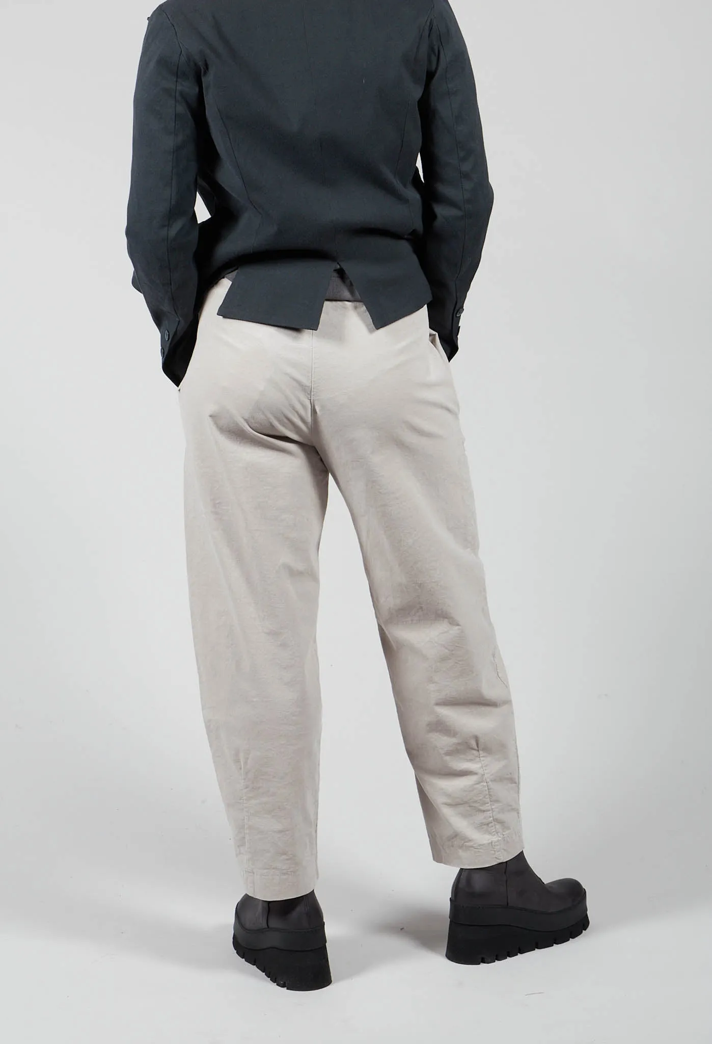 Cervo V Trousers in Pietra