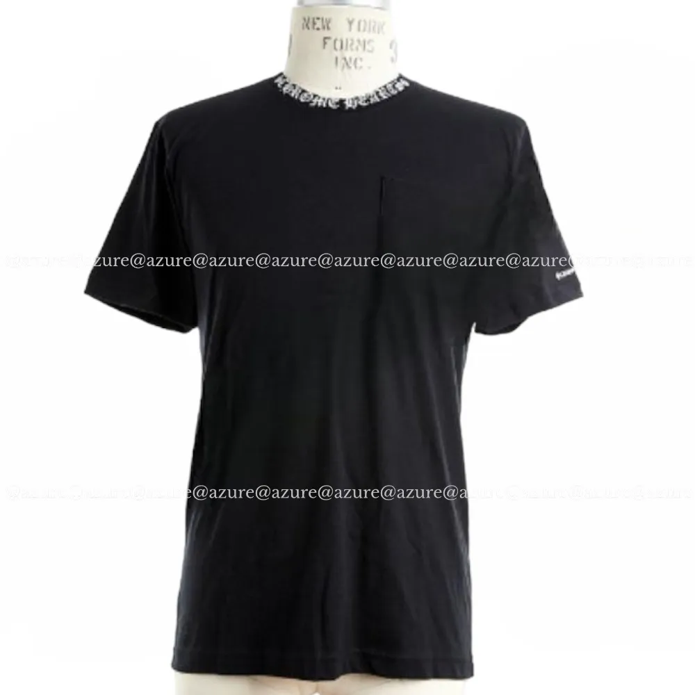 CHROME HEARTS  |Pullovers Street Style Plain Short Sleeves Logo T-Shirts