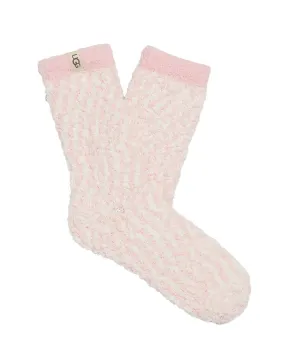 Cozy Chenille Sock in Seashell Pink