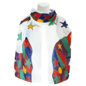 Dawn Oman Alpha Bear Artist Scarf