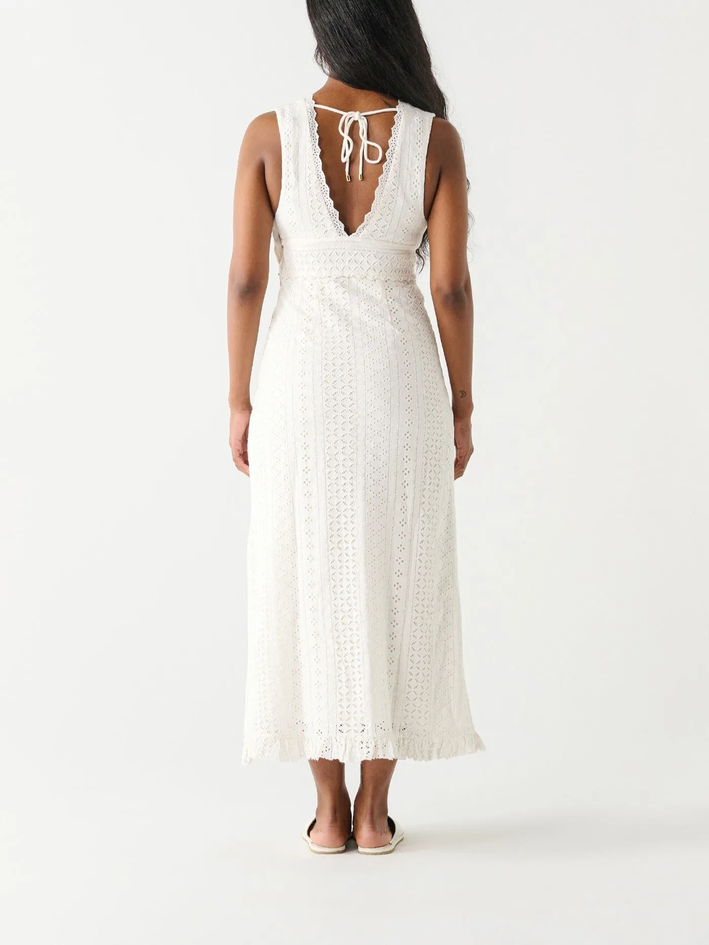 DEX Eyelet Maxi Dress