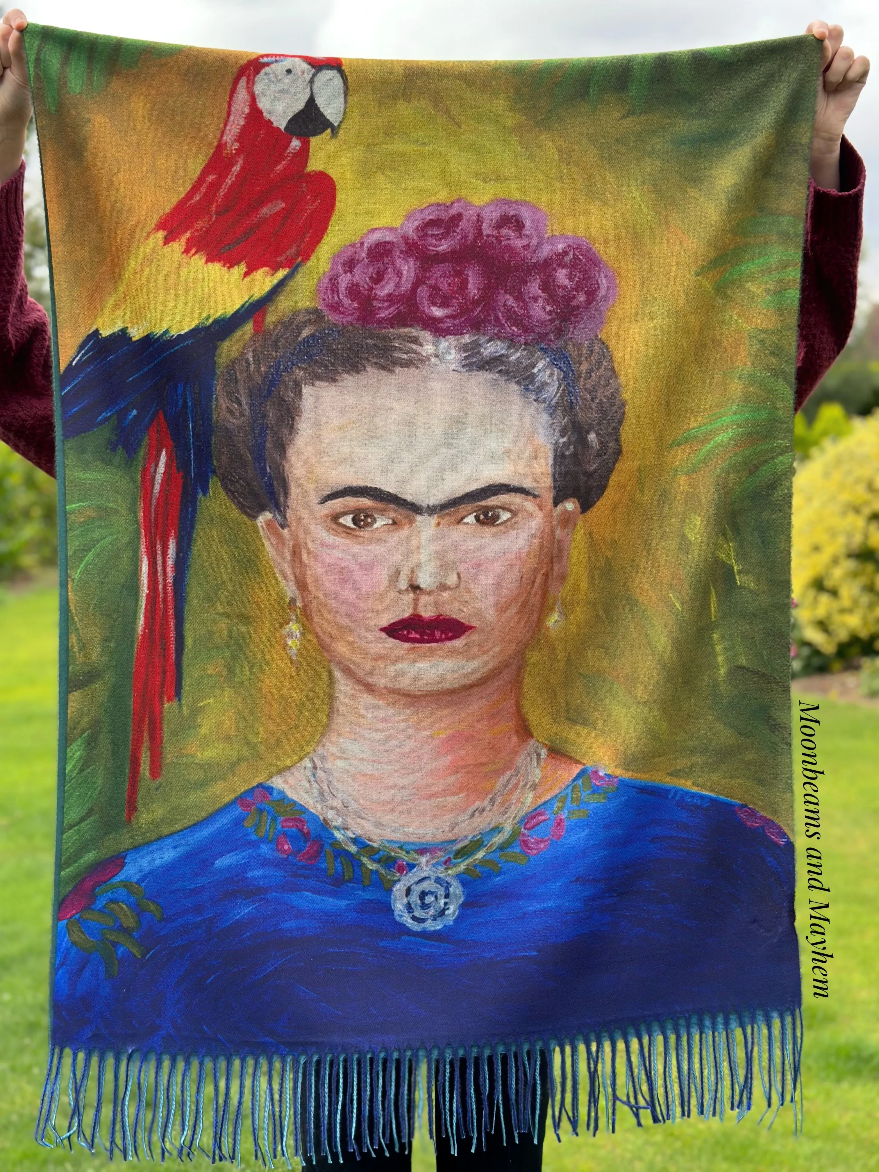 DIVINE FRIDA KAHLO SCARF / PASHMINA / SHAWL