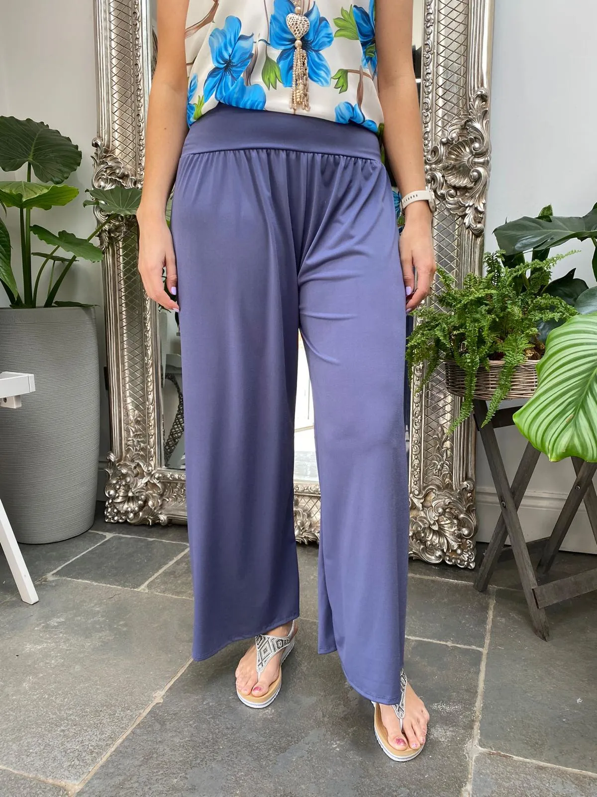 Essential Wide Leg Flow Trousers