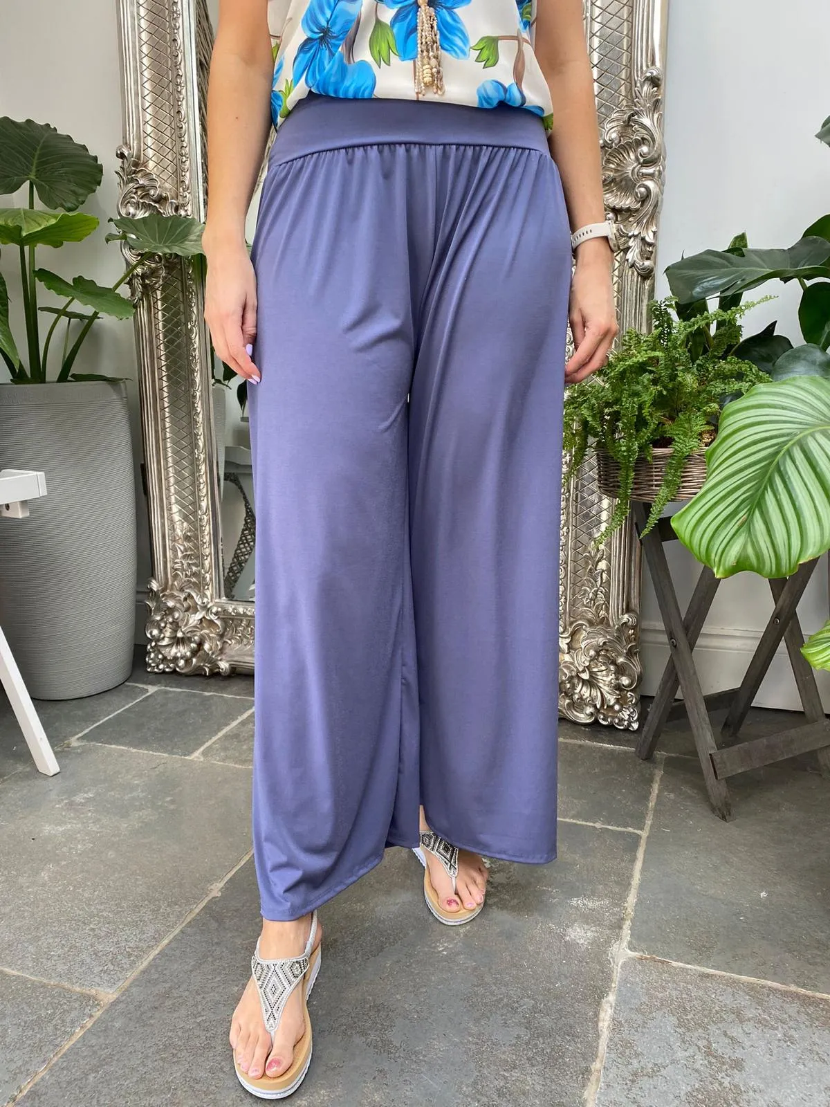 Essential Wide Leg Flow Trousers