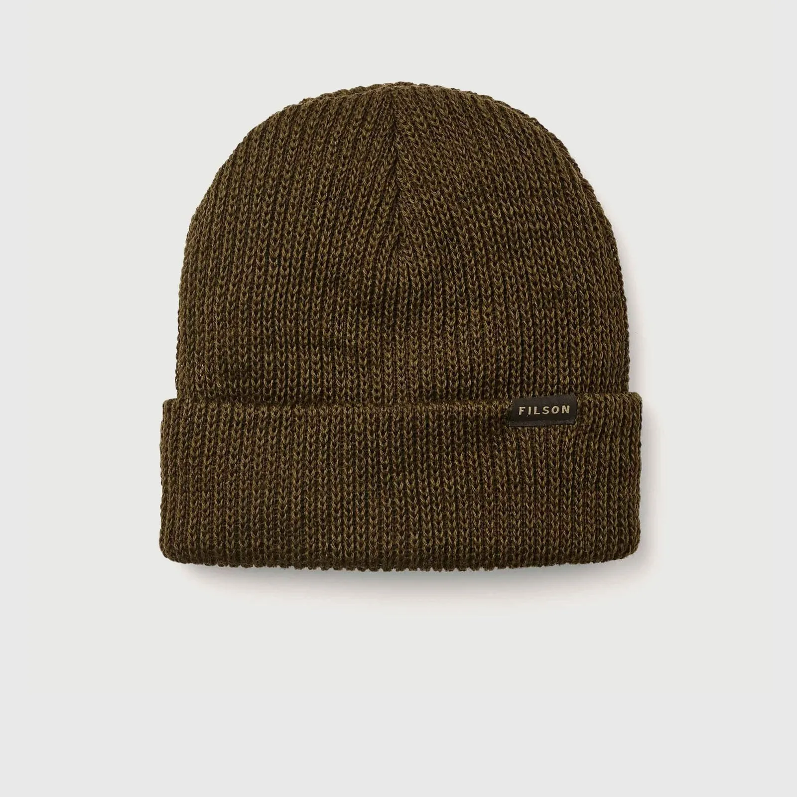 Filson Ballard Watch Cap Lana Verde militare