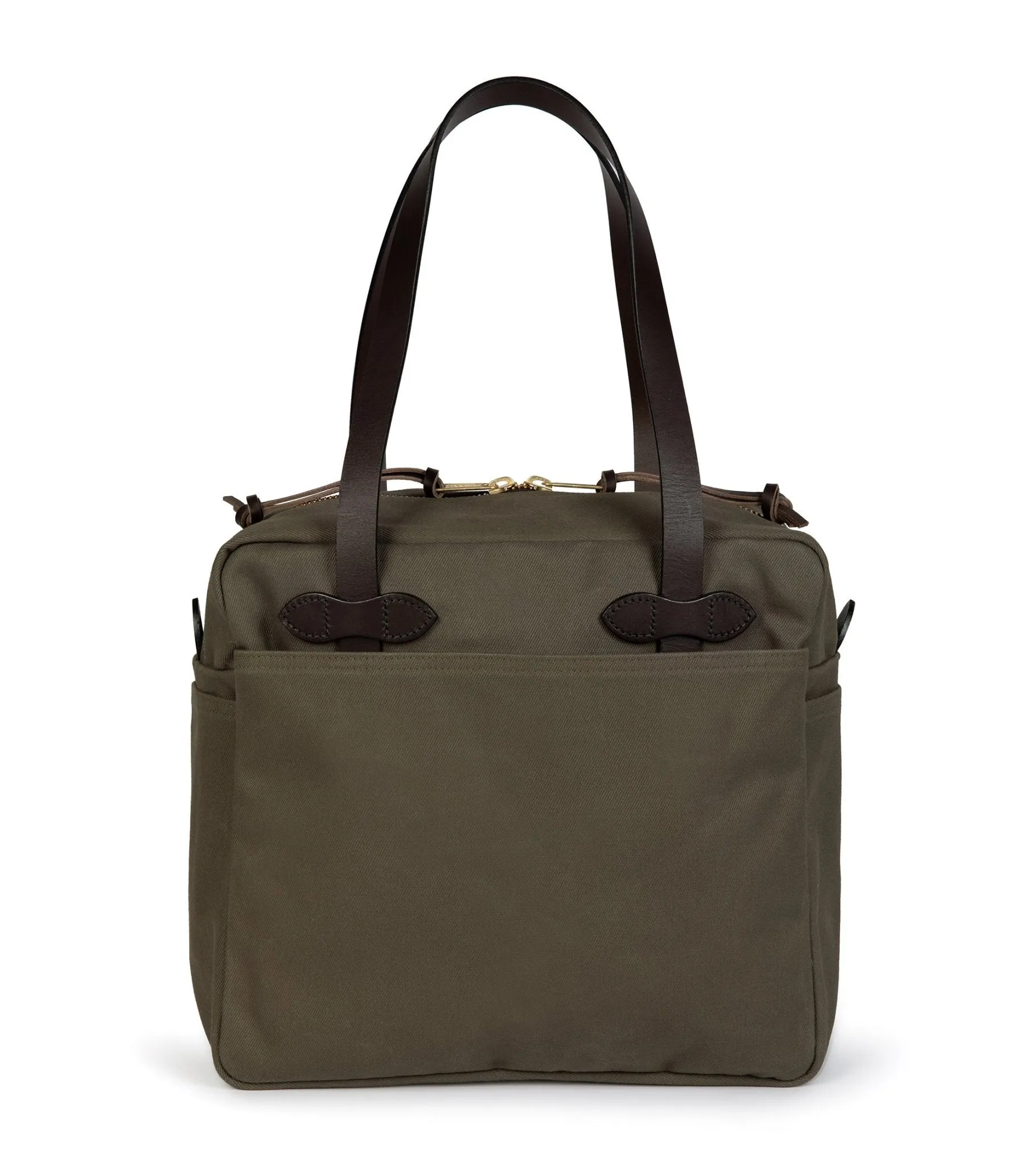 Filson Rugged Twill Zip Tote Bag: Otter Green