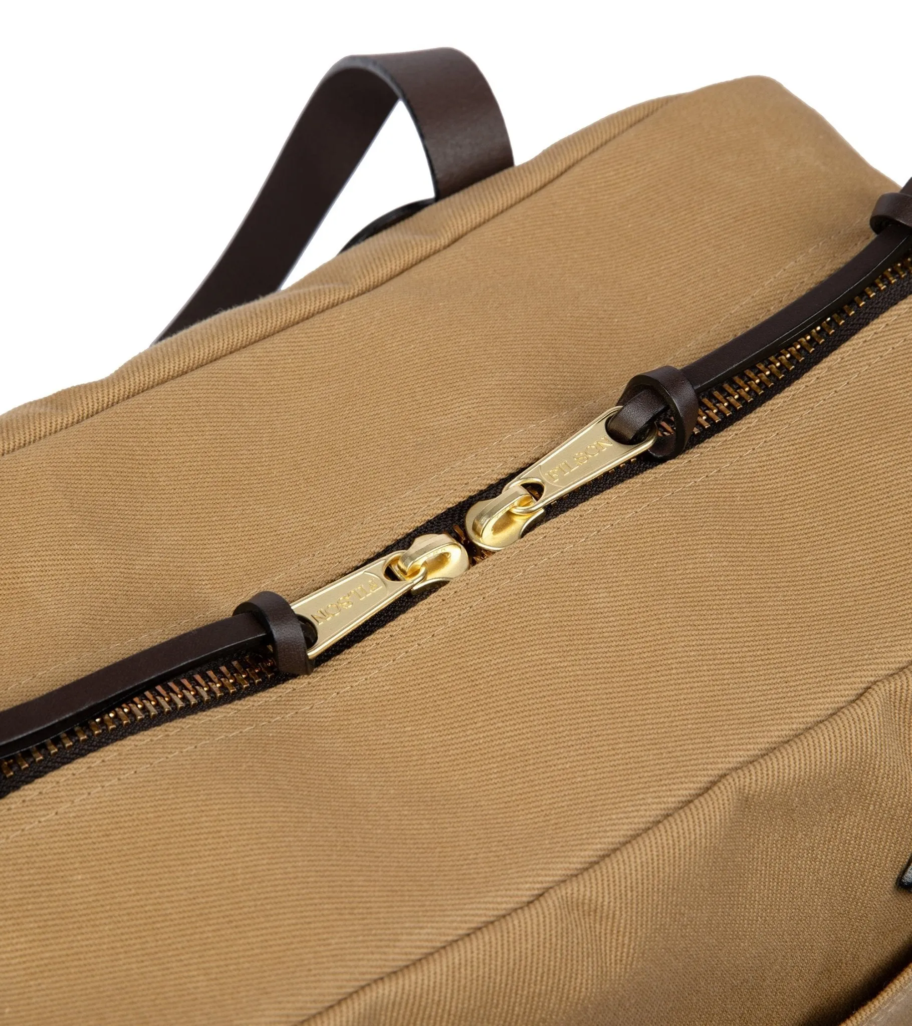 Filson Rugged Twill Zip Tote Bag: Tan