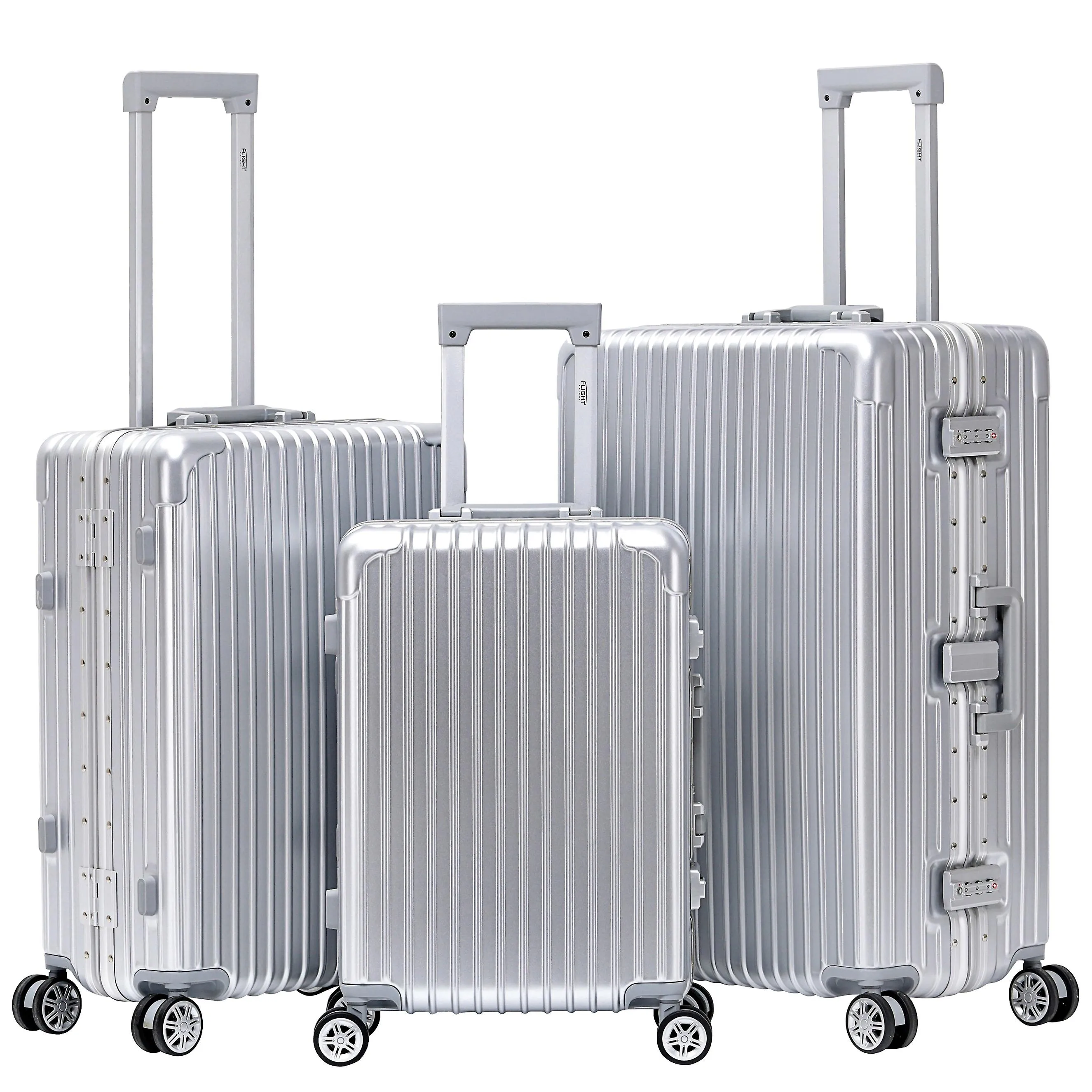 Highly durable travel suitcases check in luggage cabin baggage abs ...