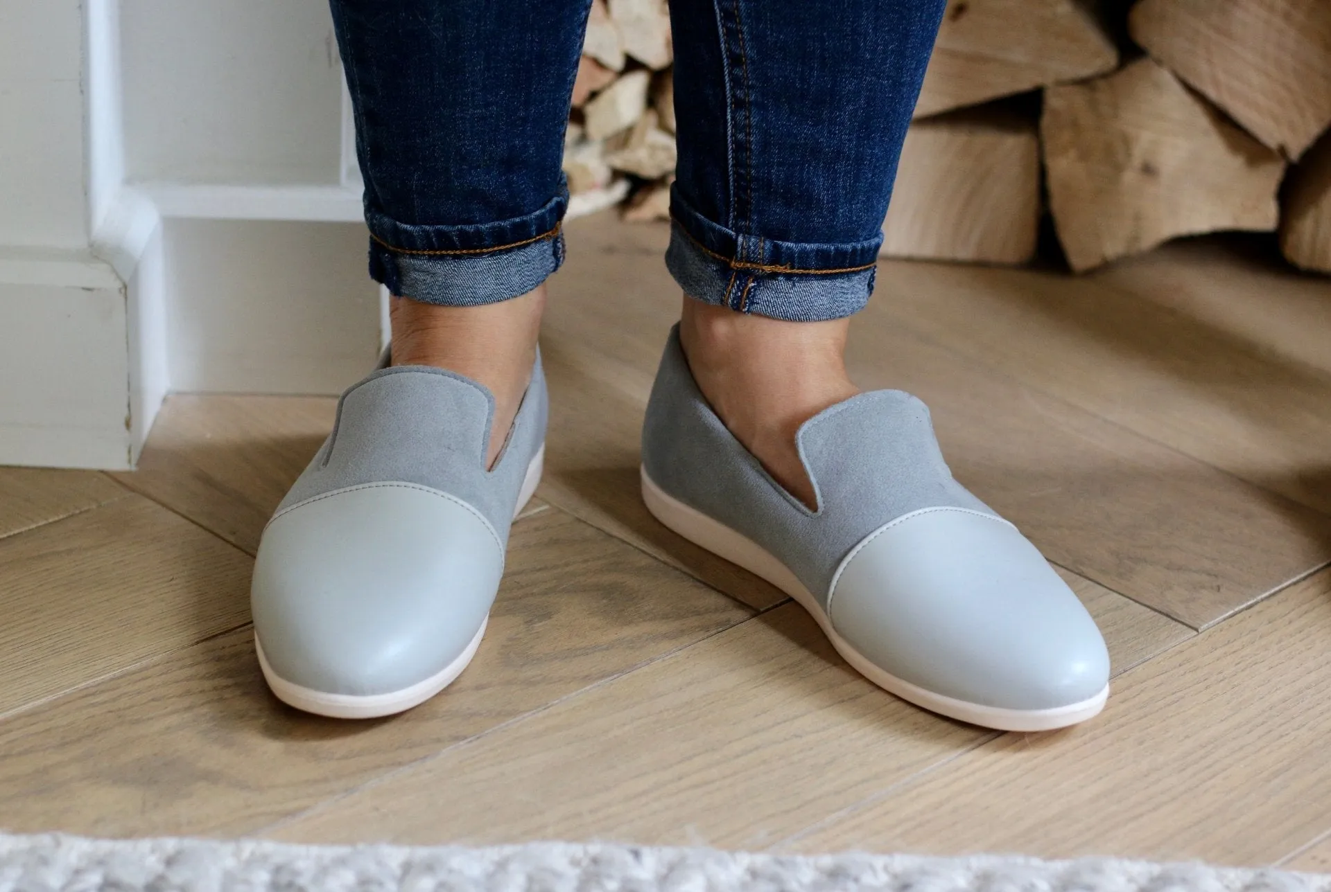 House Loafers | Blue / Grey