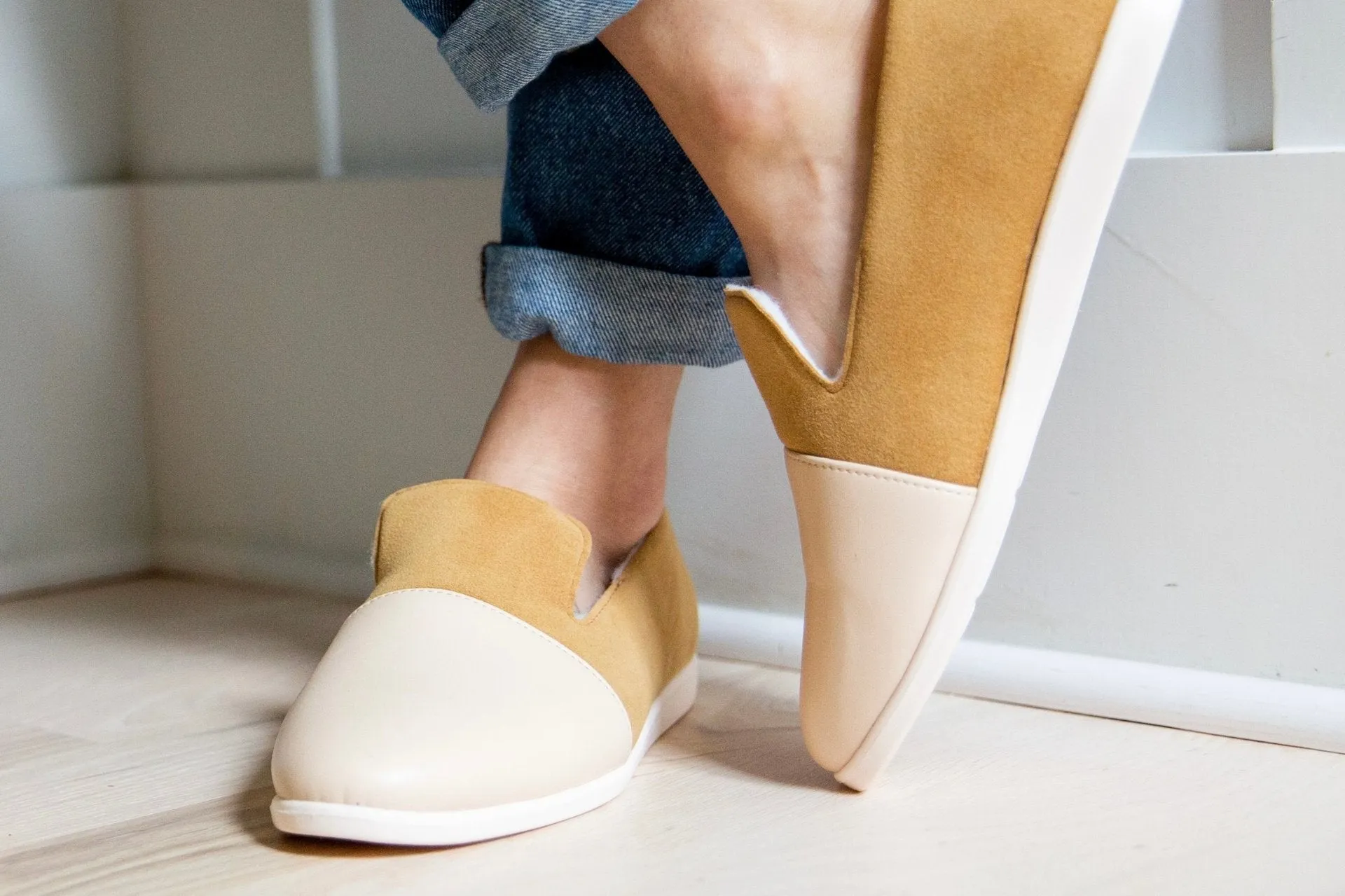 House Loafers | Blush / Cinnamon