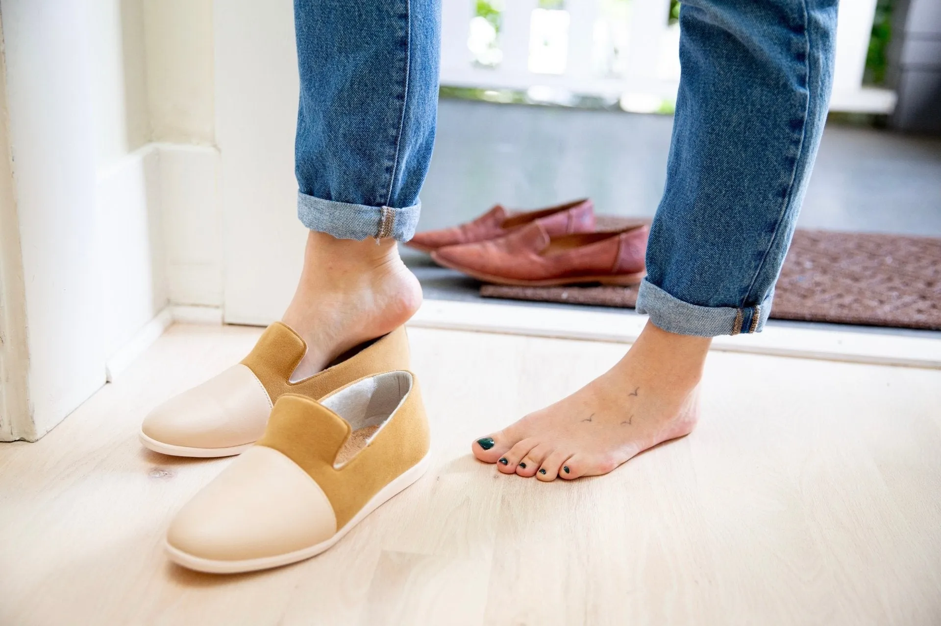 House Loafers | Blush / Cinnamon