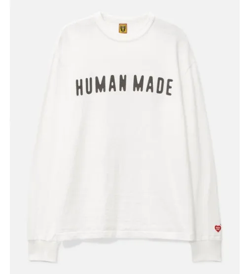 HUMAN MADE  |Crew Neck Unisex Long Sleeves Plain Cotton