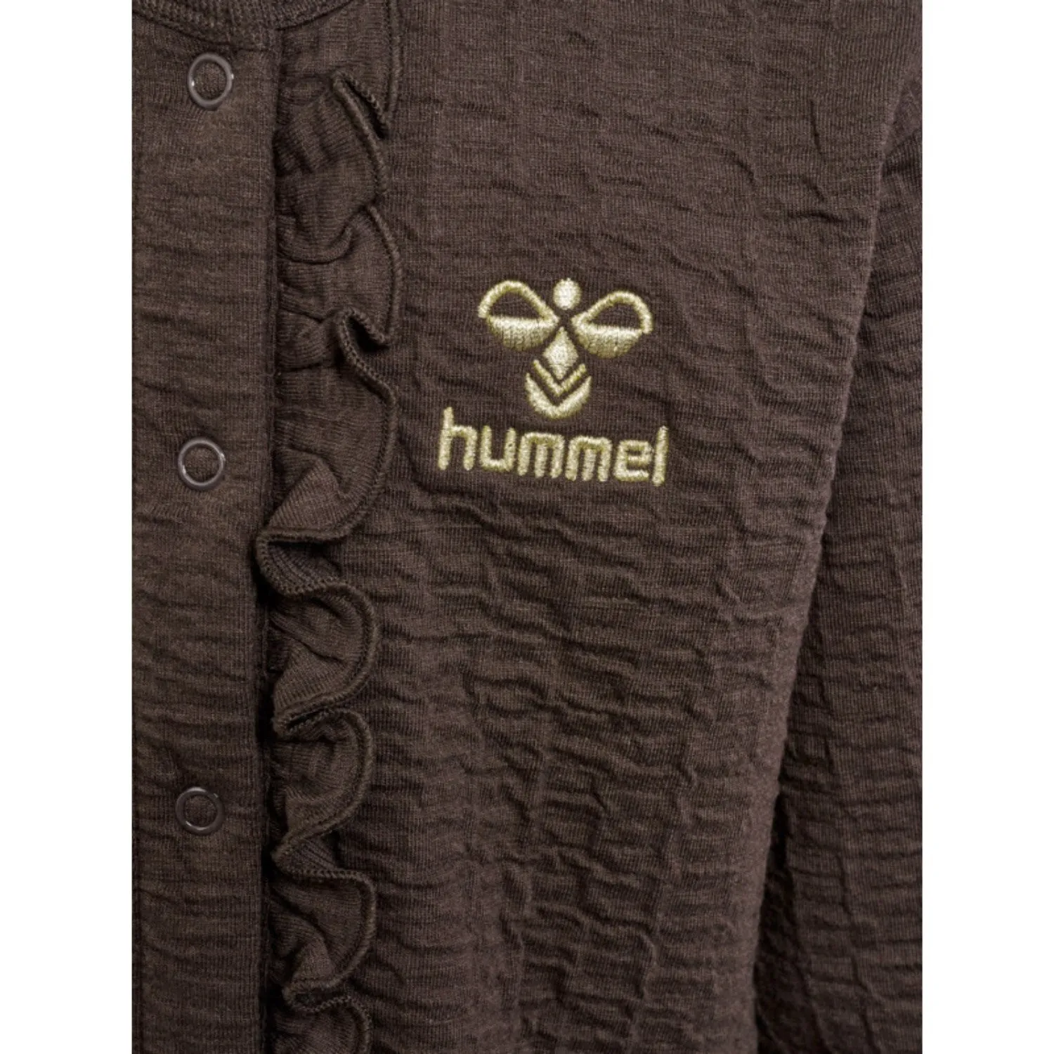 Hummel Chocolate Brown Issa Sweat Cardigan