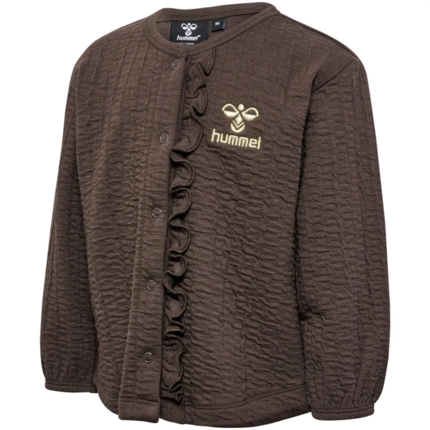 Hummel Chocolate Brown Issa Sweat Cardigan