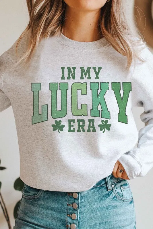 IN MY LUCKY ERA Graphic Sweatshirt